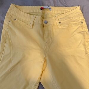 YMI Women's Yellow Skinny Jeans